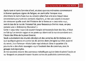 A LA RECHERCHE DE LA CASA ROTA (2)